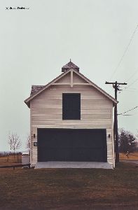 Front side of the barn.