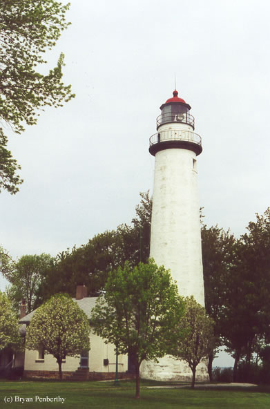 Photo of the Point Aux Barques Lighthouse.