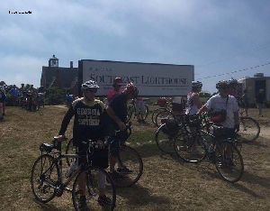 Sign by the Block Island Southeast Lighthouse.