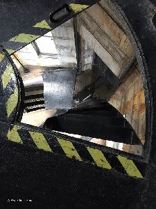 Hatch and ladders leading from the lantern of the Buffalo Main Lighthouse.