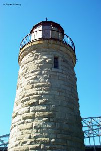 Close up of the lantern room.