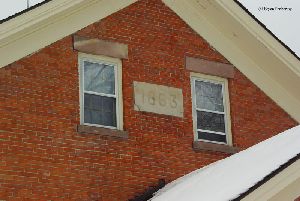 1863 brick.