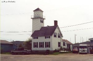 Back / side view of the lighthouse.