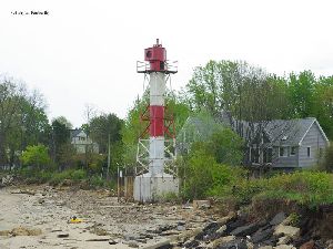 Close up of the tower.