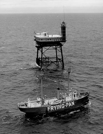 Frying Pan Lightship and Texas Tower