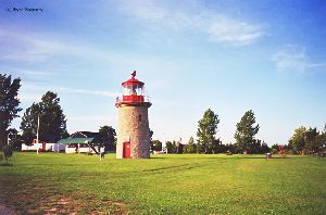 Me taking a close up picture of the False Duck light.