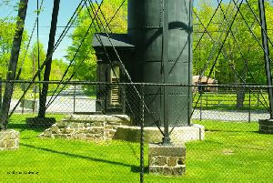 Lower half of the tower.