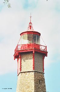 Close up of the lantern room.