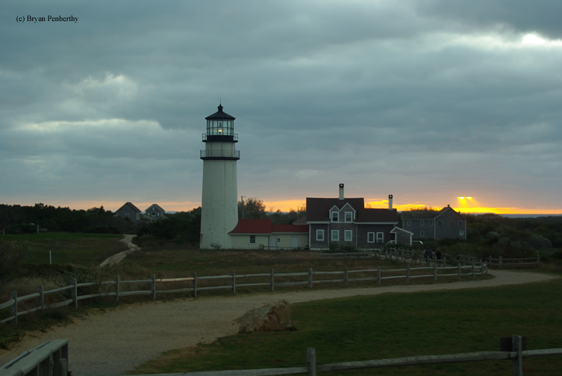 Photo of the Cape Cod (Highland) Lighthouse.