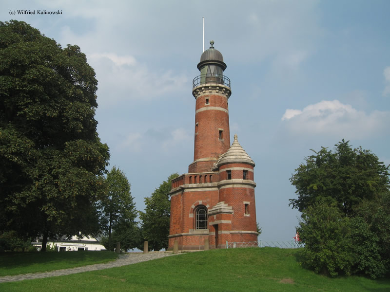 Photo of the Holtenau Nord Lighthouse.