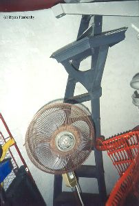 PRE MOVE: The stairs up to the lens area.