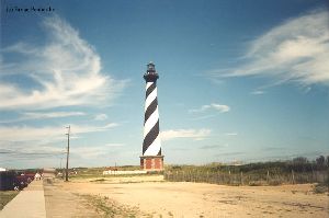 PRE MOVE: The lighthouse from a distance.