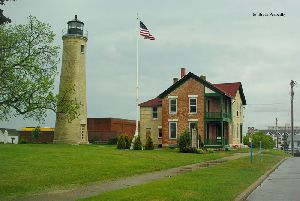 Beautiful shot of the light station.