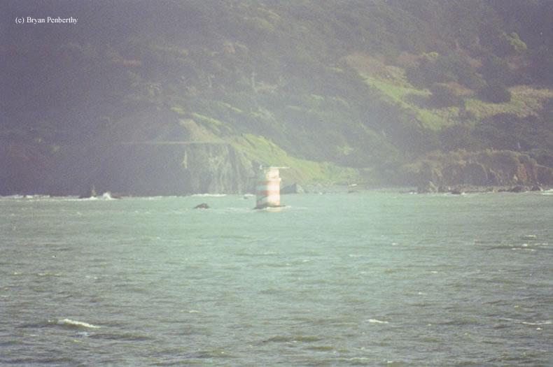 Photo of the Miles Rock Lighthouse.