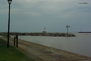 Lighthouse as shot from the marina.
