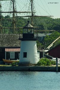Close up of the tower.