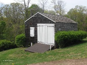 Lifeboat building.