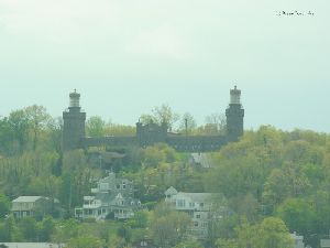 Close up of the towers.