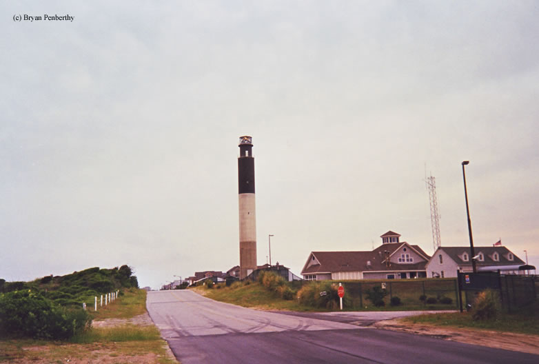 Photo of the Oak Island Lighthouse.