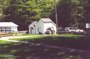 Some of the out buildings at the station.