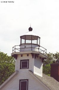 Close up of the lantern room.