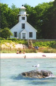 A nice warm summer day at Old Mission.