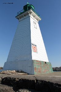 Front of the tower.