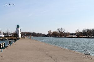 The lighthouse from the pier.