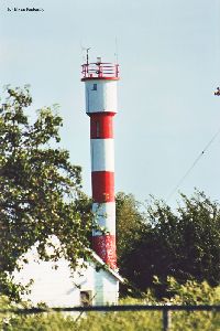 Beautiful close up of the lighthouse.