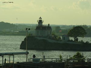 View from the pollution control facility.