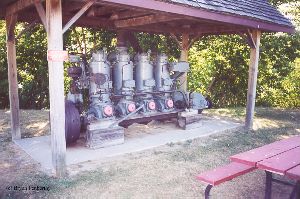 Generator that used to power the station fog horn.