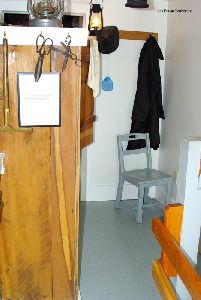 Interior shot: area below the lantern room.