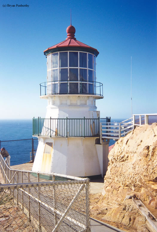 Photo of the Point Reyes Lighthouse.