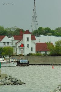 Front view of the old lighthouse.