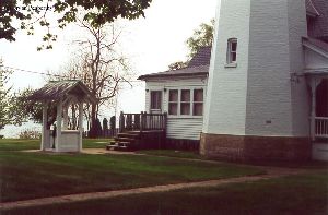 A back enclosed porch on the keeper