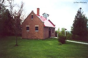 Fog signal building.
