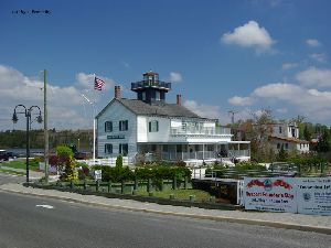 Backside of the lighthouse.
