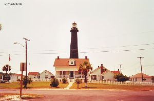 The lightstation grounds from across the street.