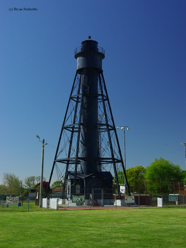 Photo of the Tinicum Rear Range Lighthouse.
