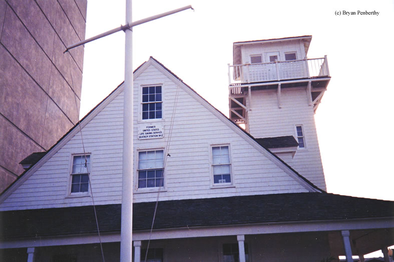 Photo of the Virginia Beach (Seatack) Life Saving Station.
