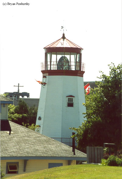 Photo of the Prescott Lighthouse.